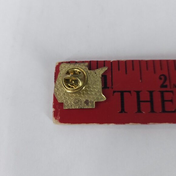 Vintage F 18 Hornet US Navy Fighter Jet Pinback Pin USN Militaria Rare Aviation - Picture 7 of 7